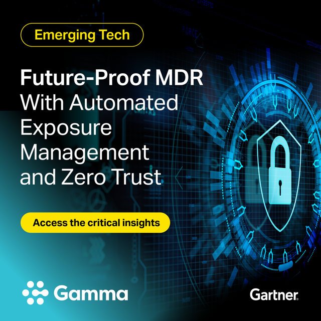 Emerging Tech: Future-Proof MDR With Automated Exposure Management and Zero Trust